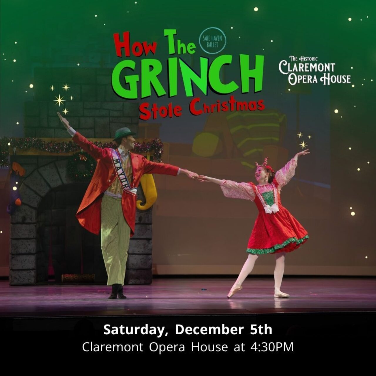 Claremont Opera House Grinch 1080x1080